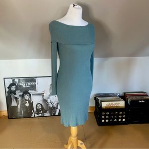 Soft Knit Shoulder Dress